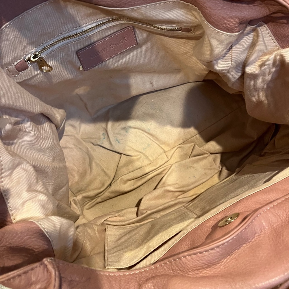 See by Chloe purse blush pink two tone - Picture 7 of 9